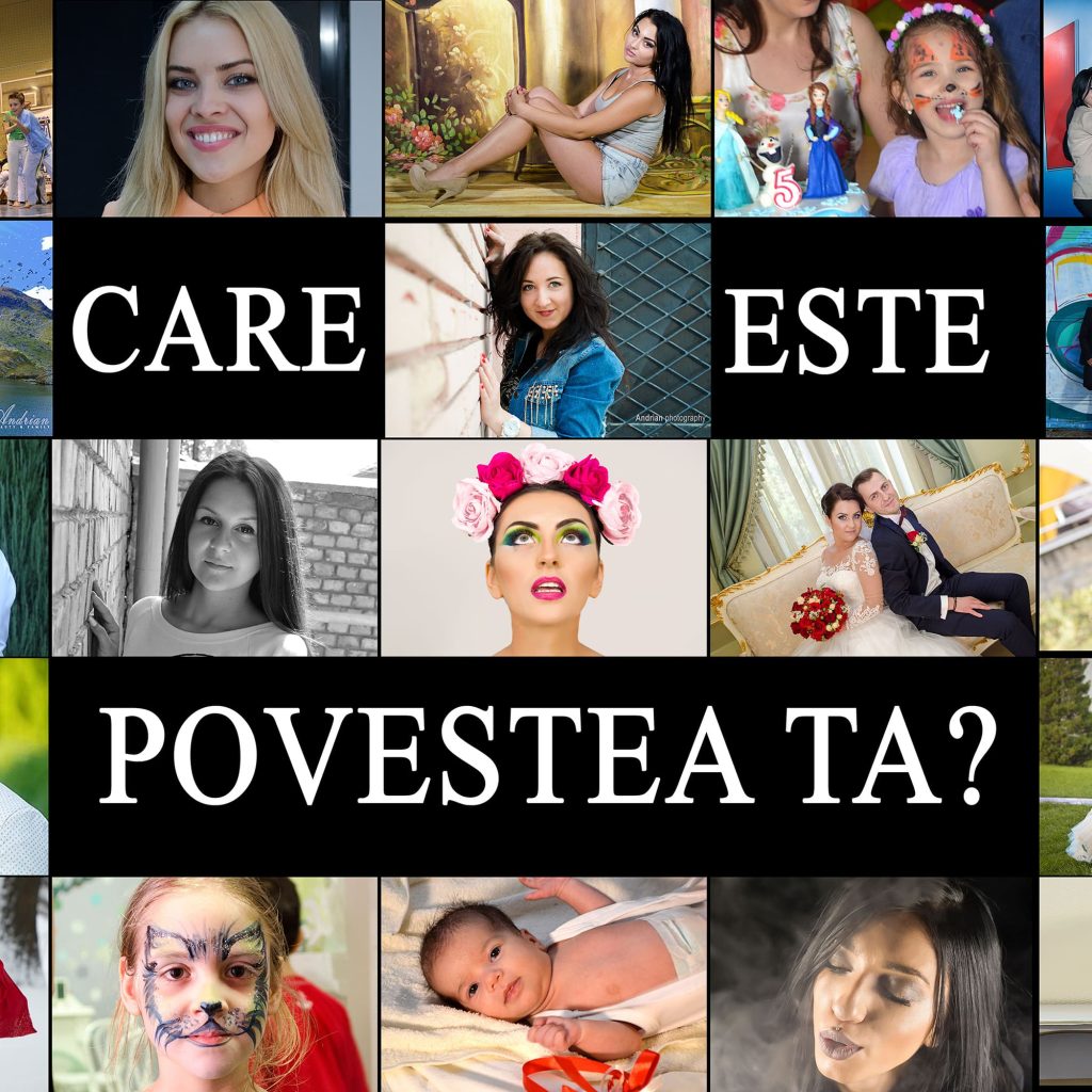 Multiple fotografii ce sugereaza servicii foto video in Iasi